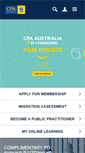 Mobile Screenshot of cpaaustralia.com.au