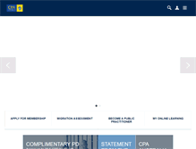 Tablet Screenshot of cpaaustralia.com.au